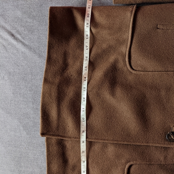 Zara, Brown Wool outer, pea coat - Picture 6 of 9